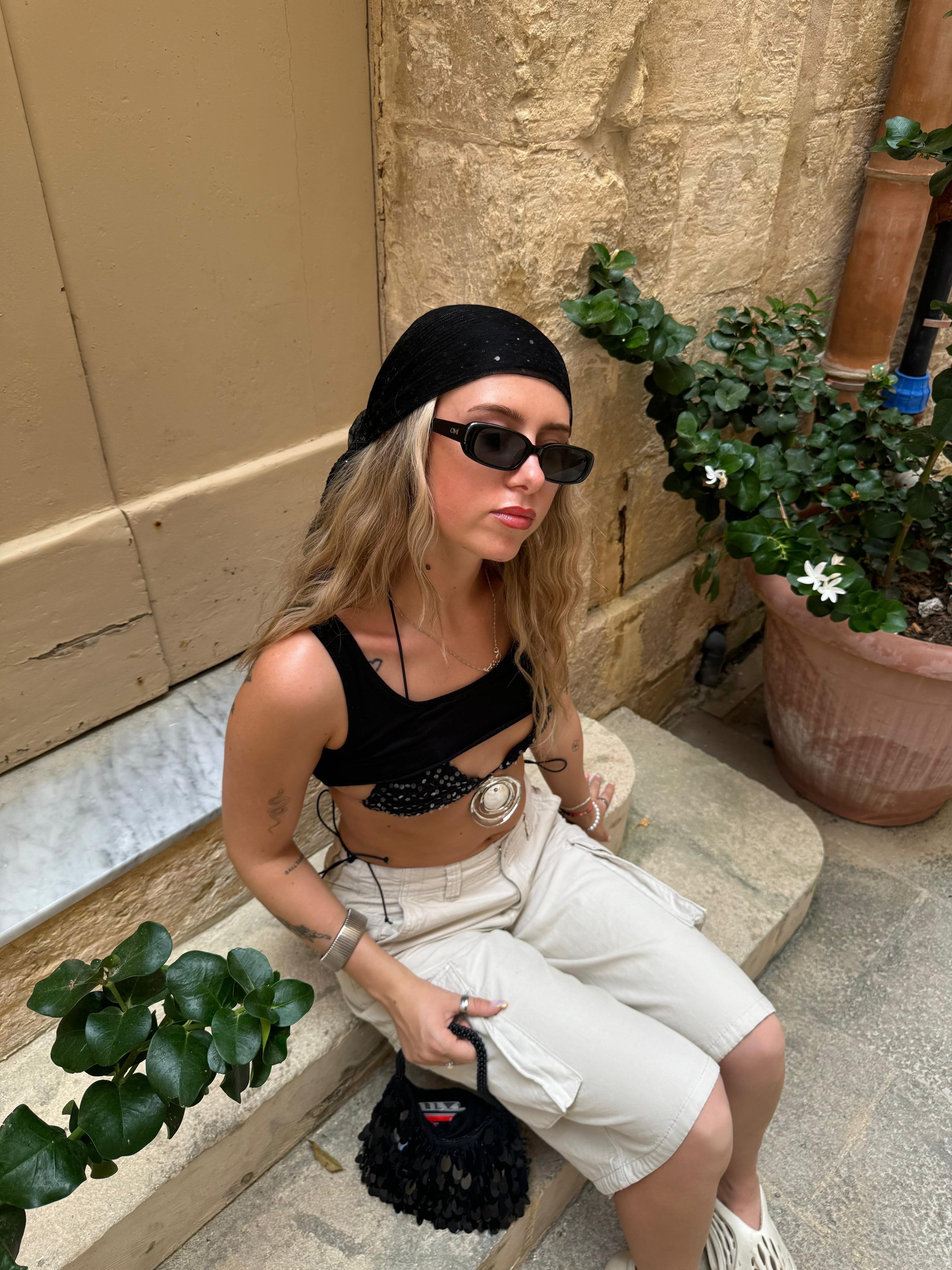 Diana Black Sunglasses