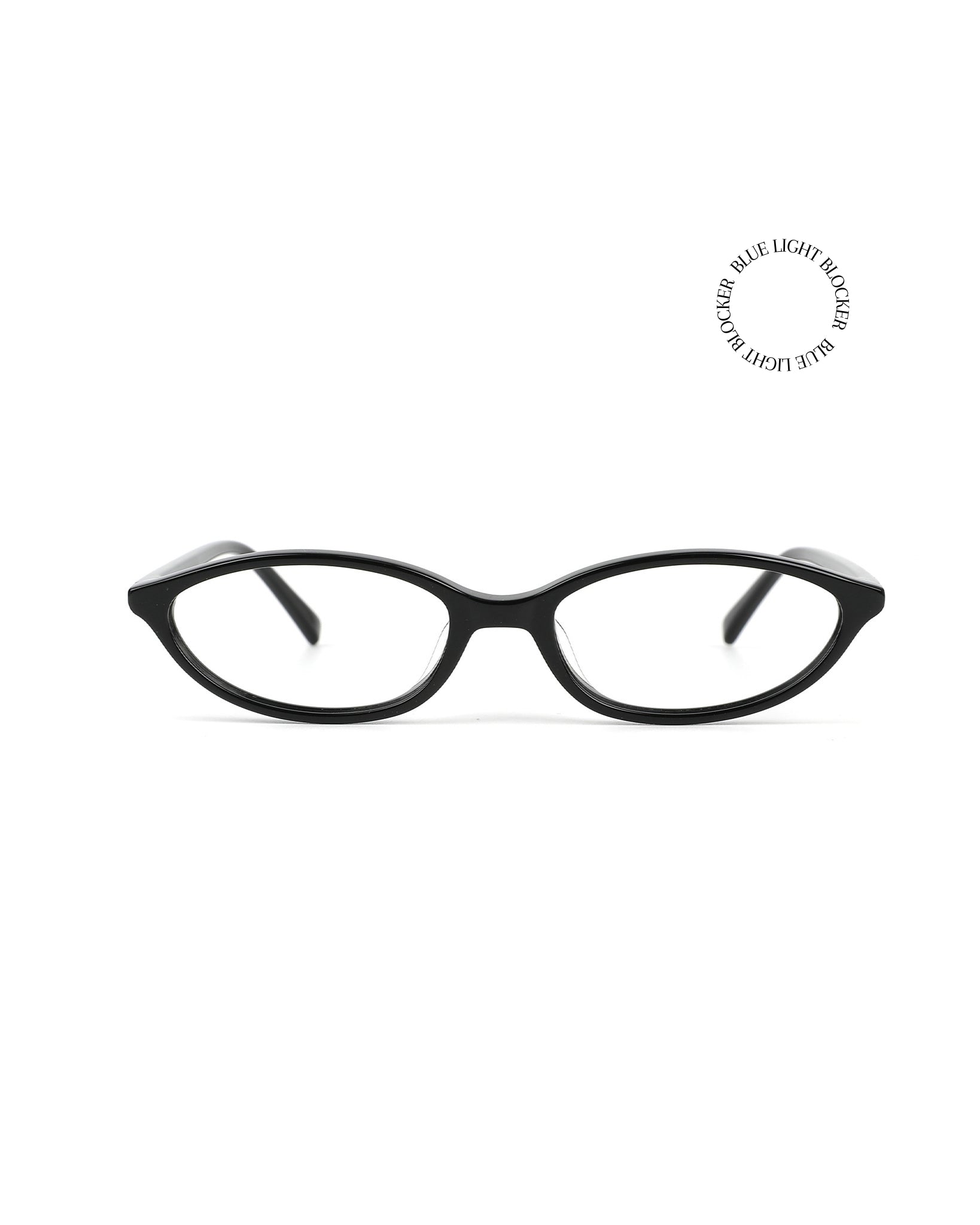 Annie Black Clear Lens Glasses