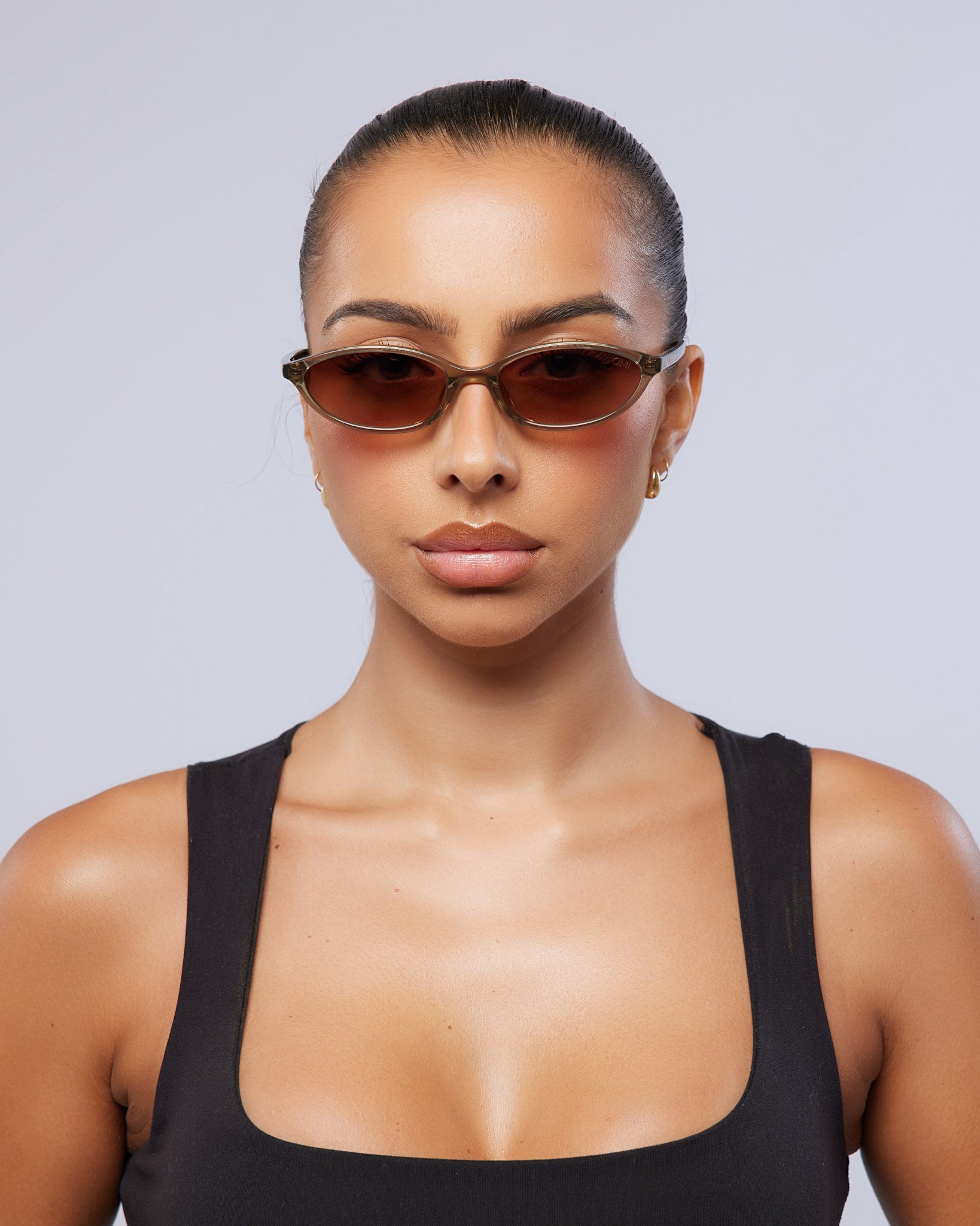 Annie Light Green Sunglasses