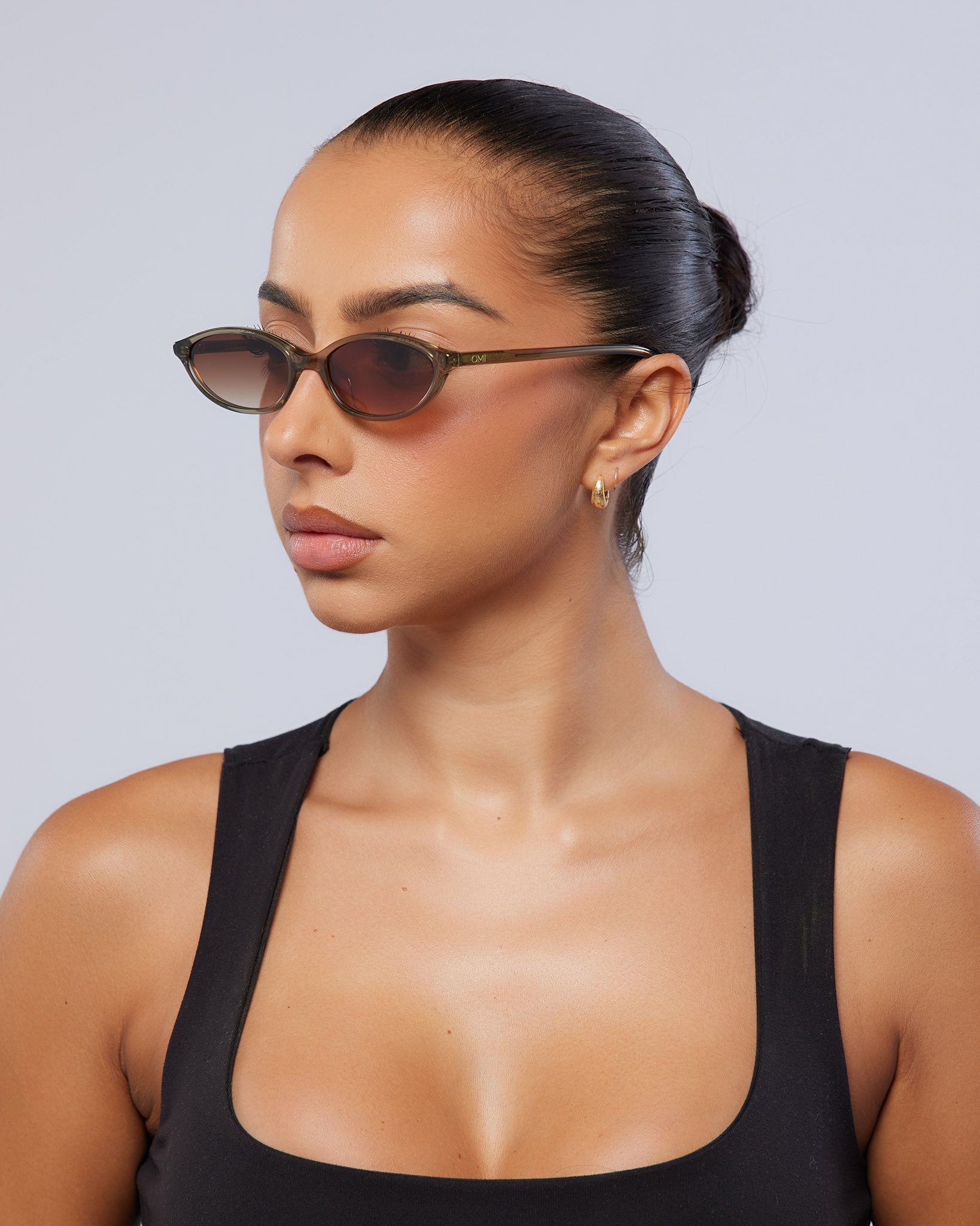 Annie Light Green Sunglasses