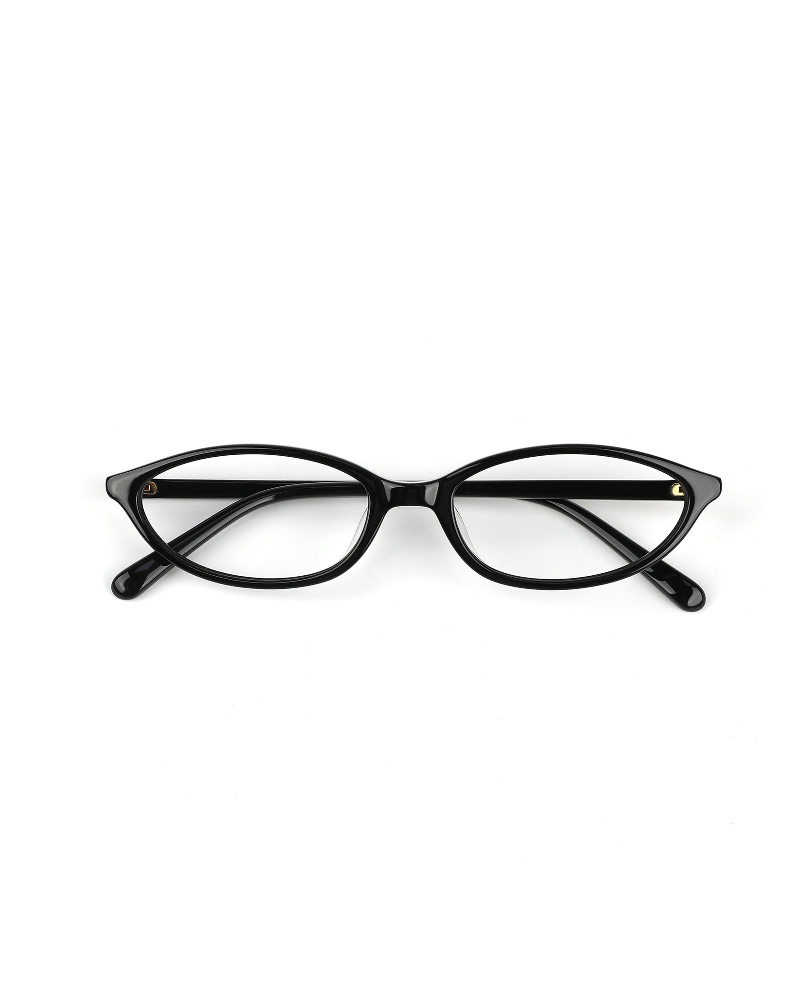 Annie Black Clear Lens Glasses