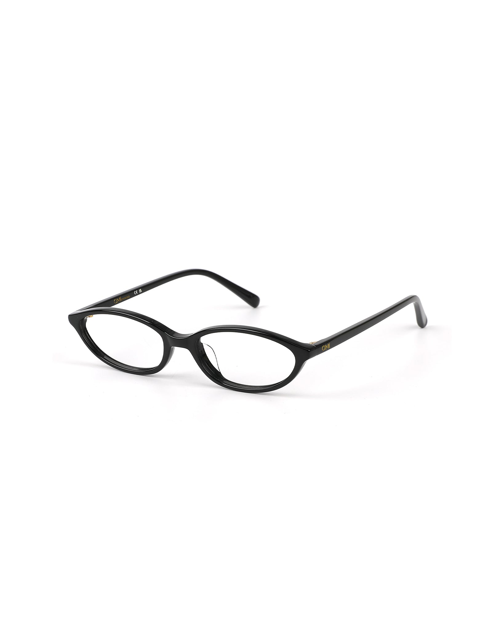 Annie Black Clear Lens Glasses