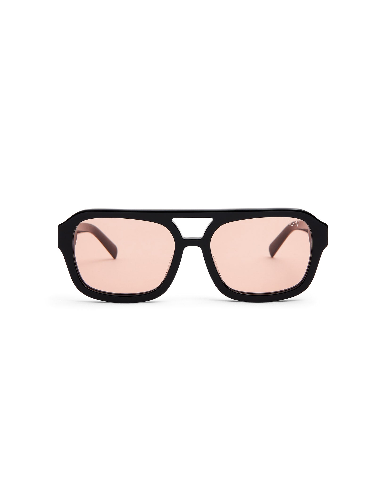 Marilyn Black & Light Orange Sunglasses