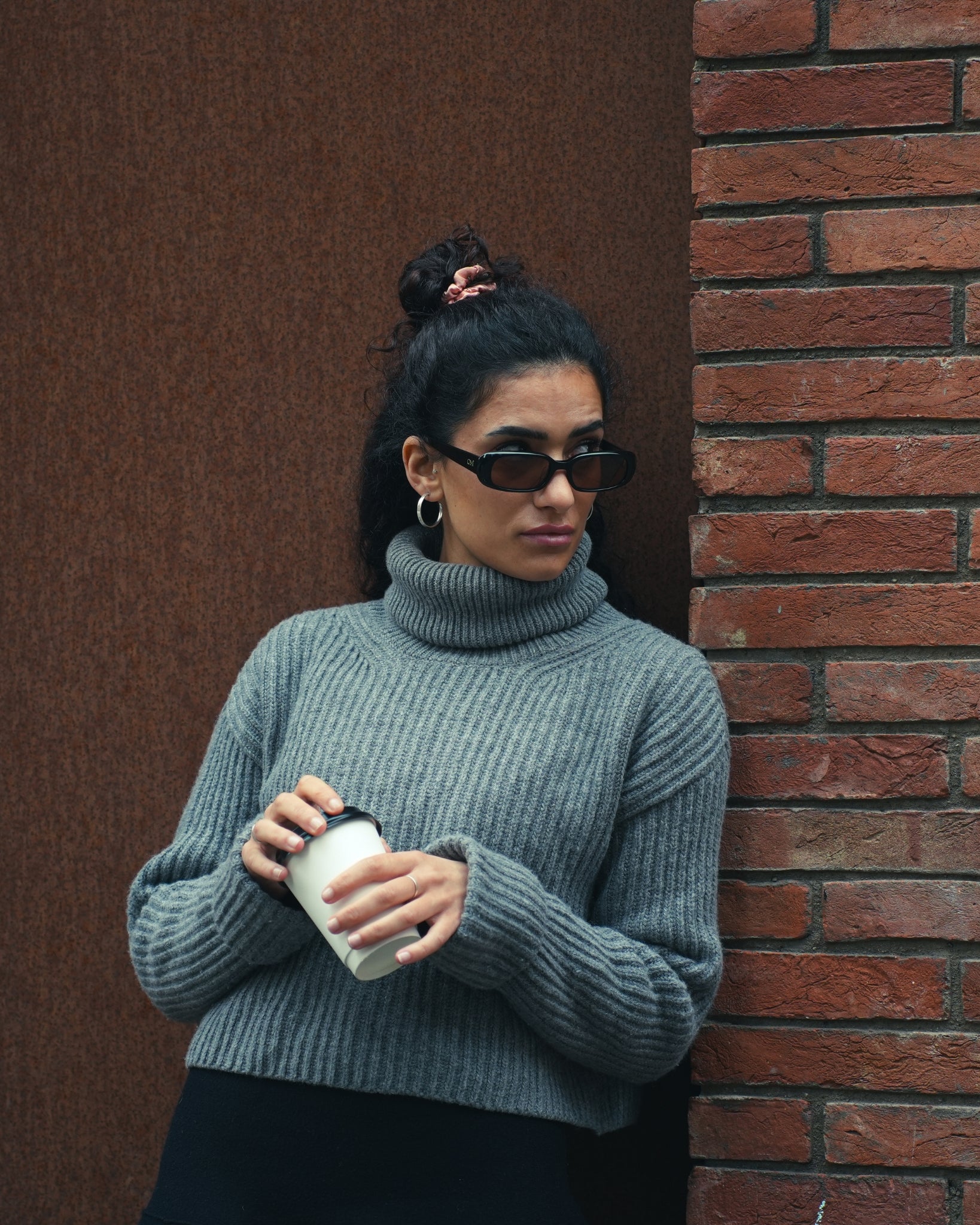 Diana Black & Brown Sunglasses