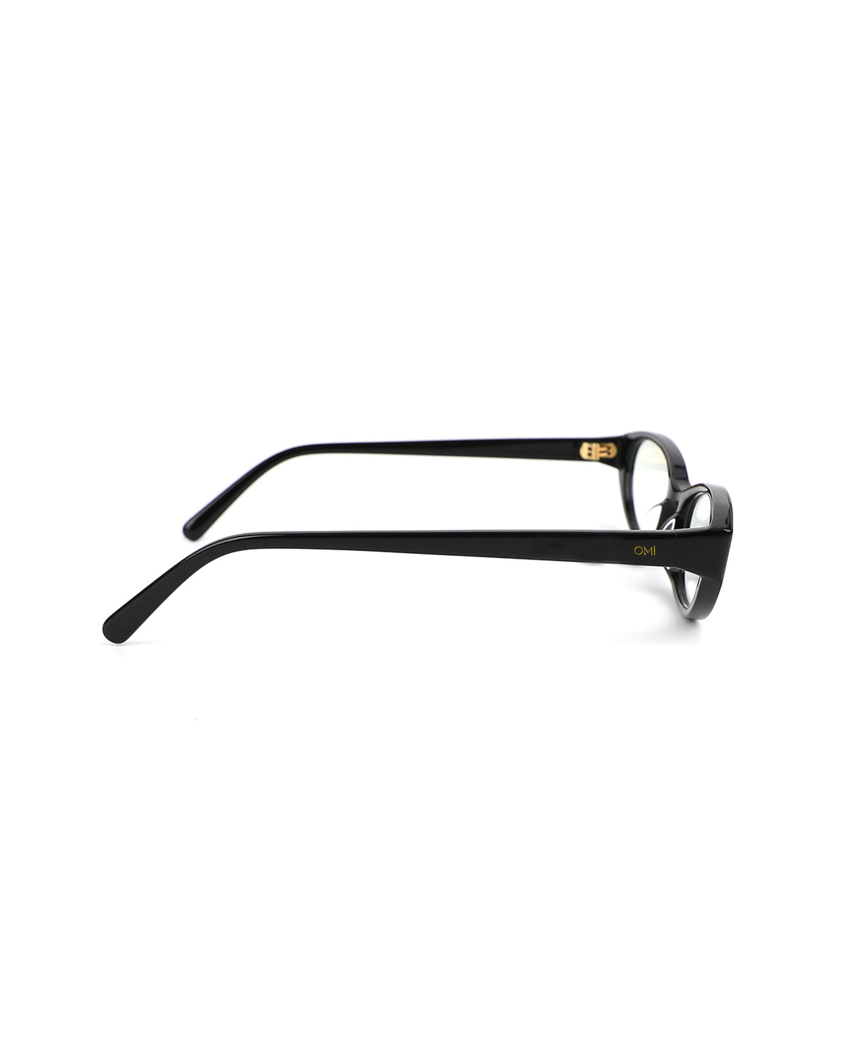 Margot Black Clear Lens Glasses