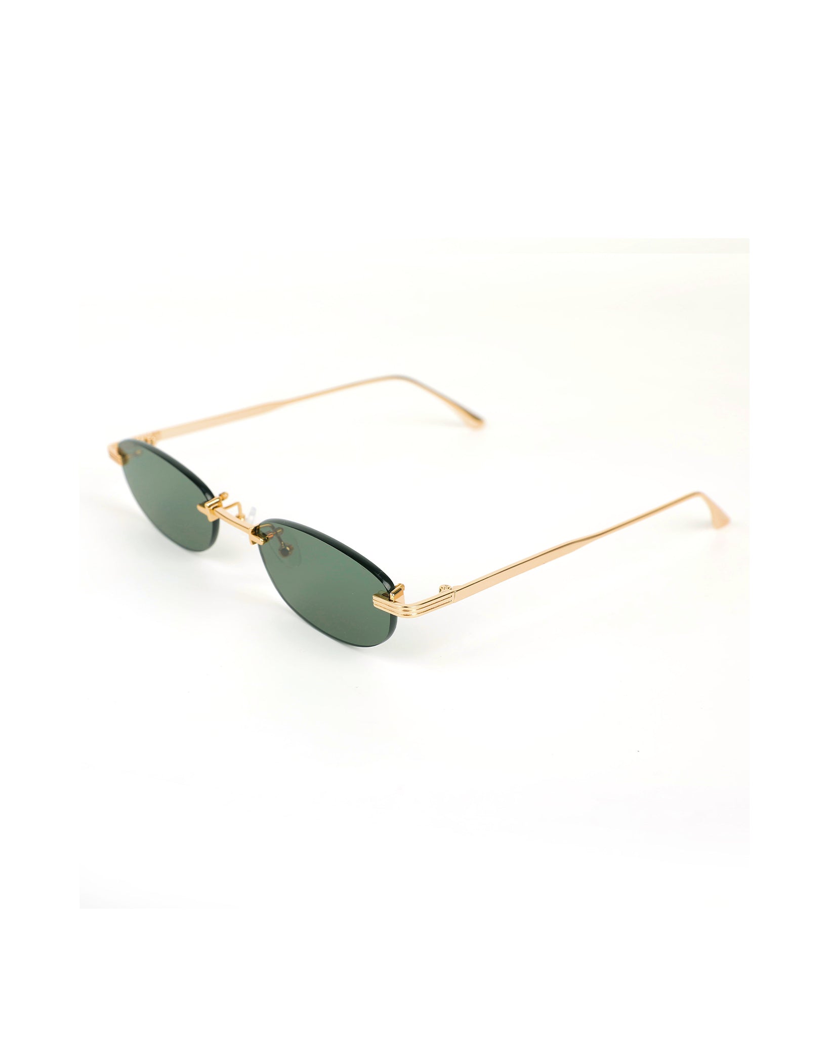 Nina Gold Frameless Sunglasses (Pre-Order)