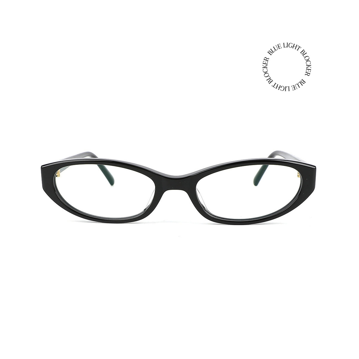 Margot Black Clear Lens Glasses