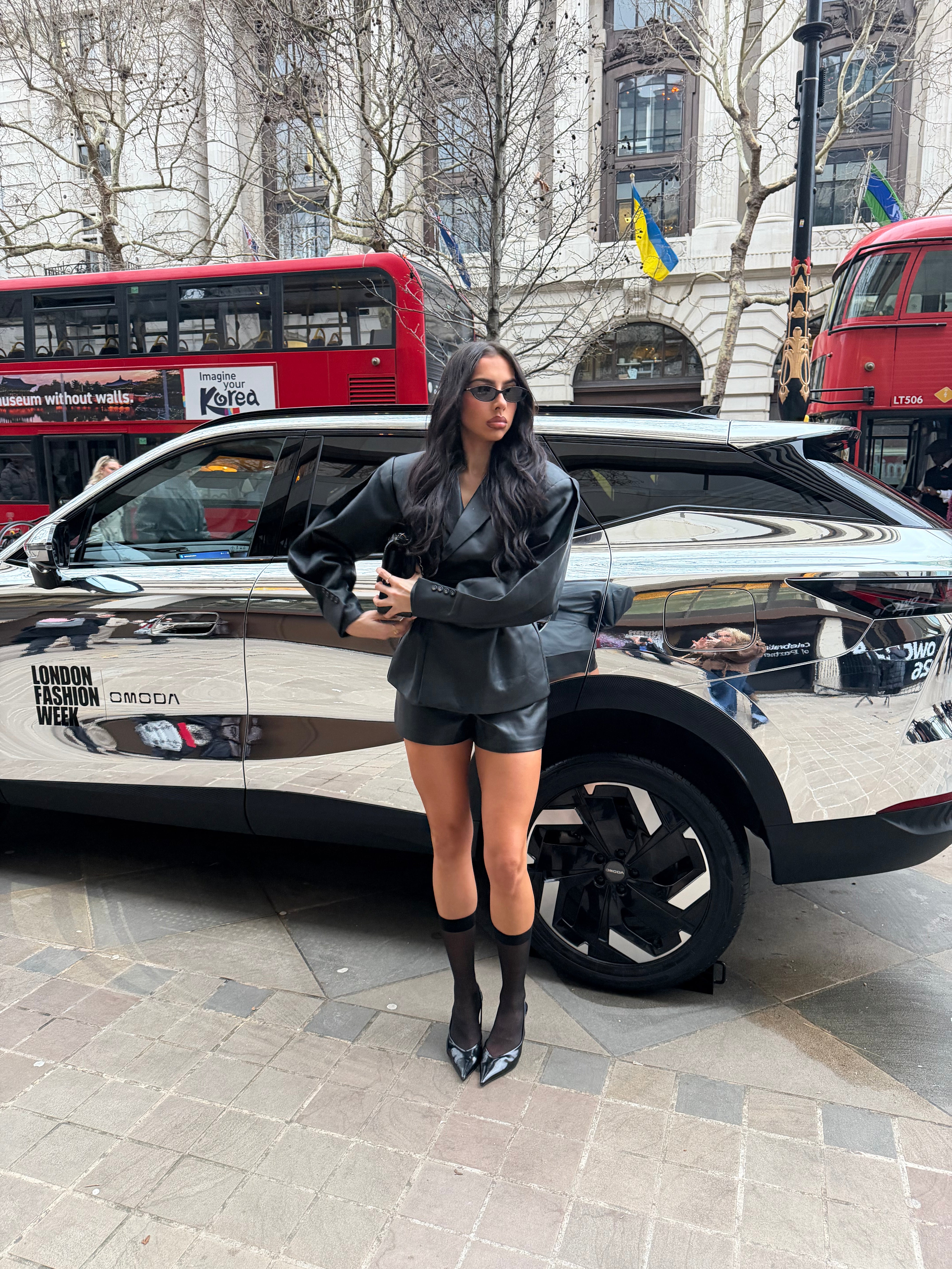 Annie Black Sunglasses