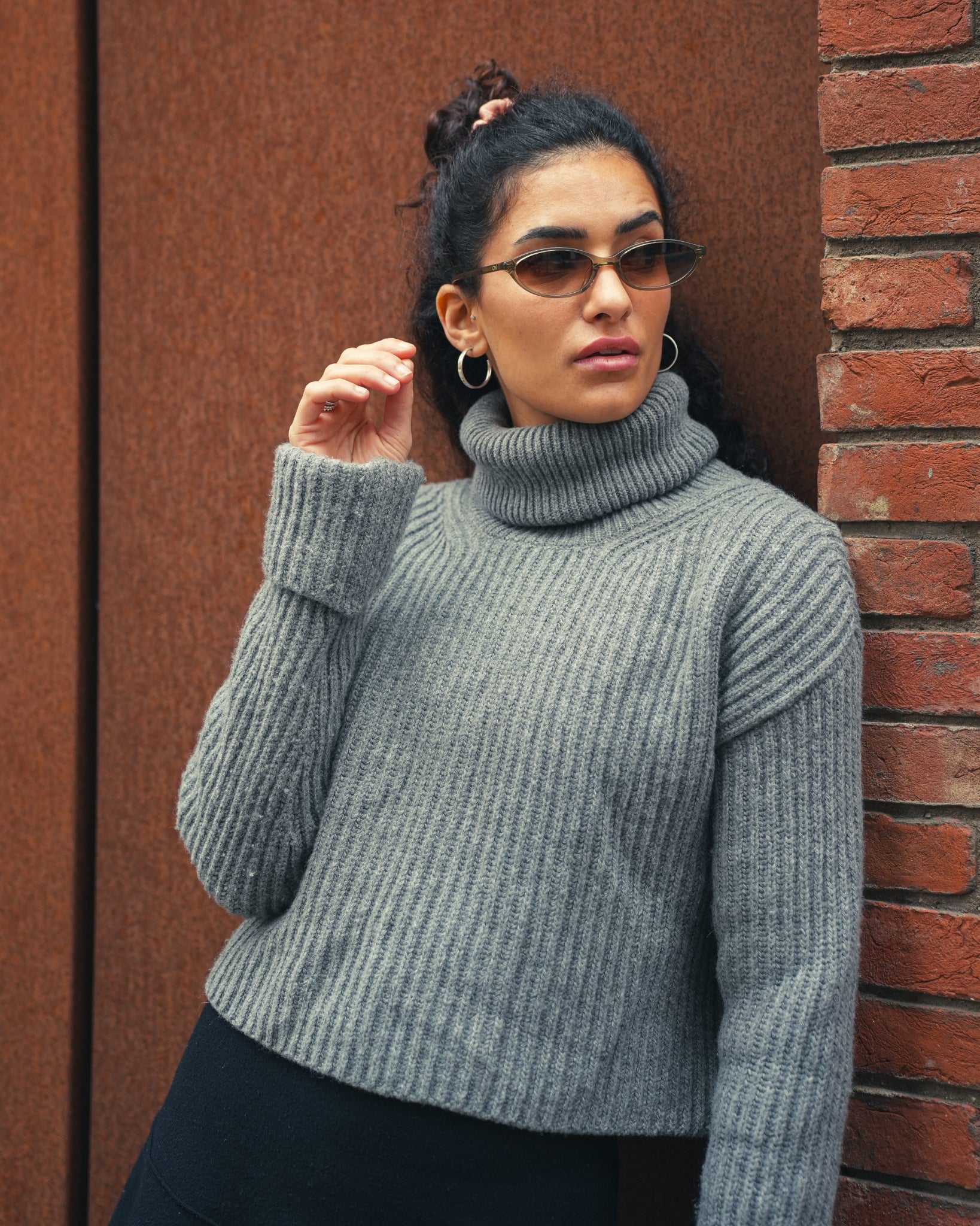 Annie Light Green Sunglasses