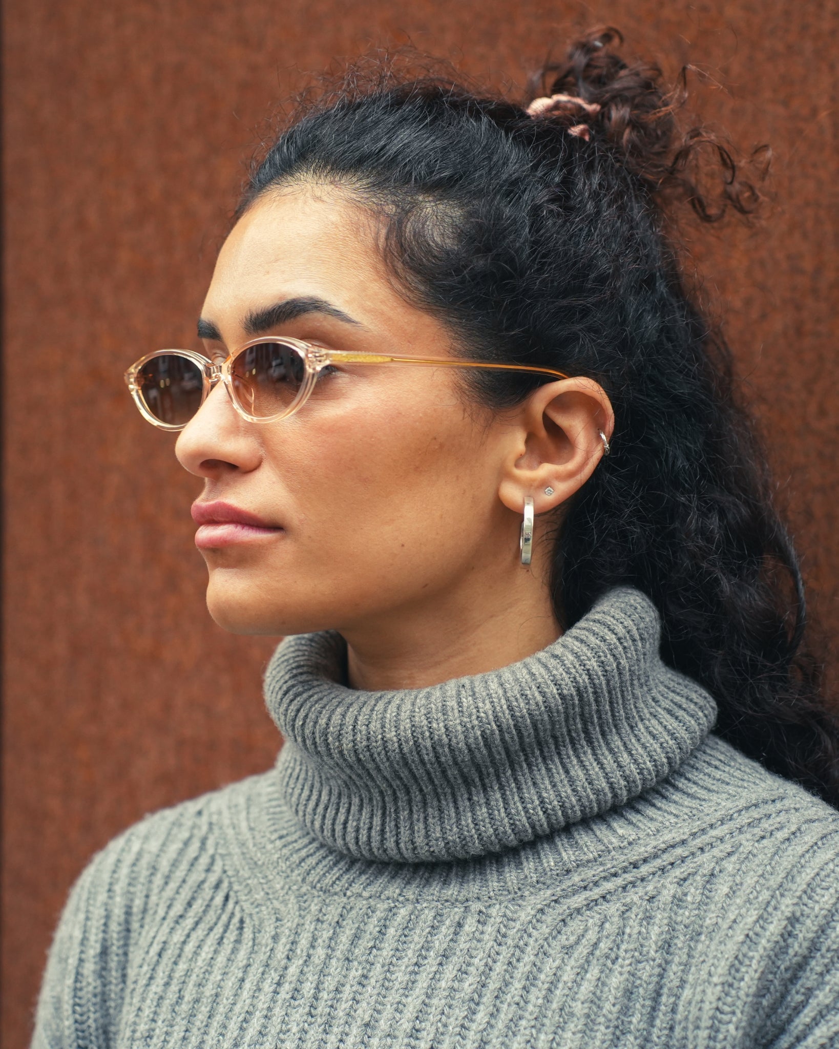 Annie Light Pink Sunglasses