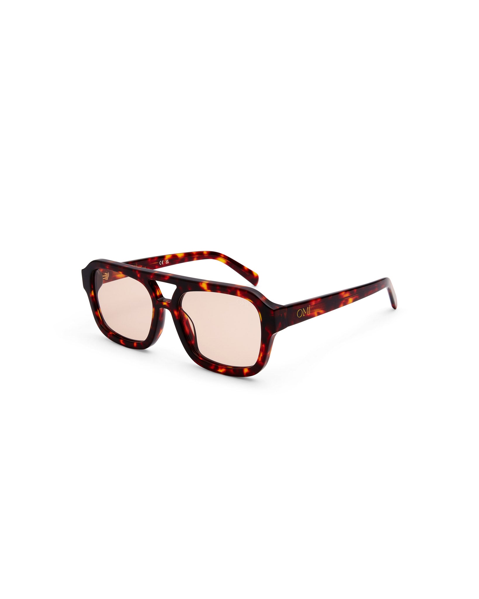 Marilyn Tortoise & Light Orange Sunglasses