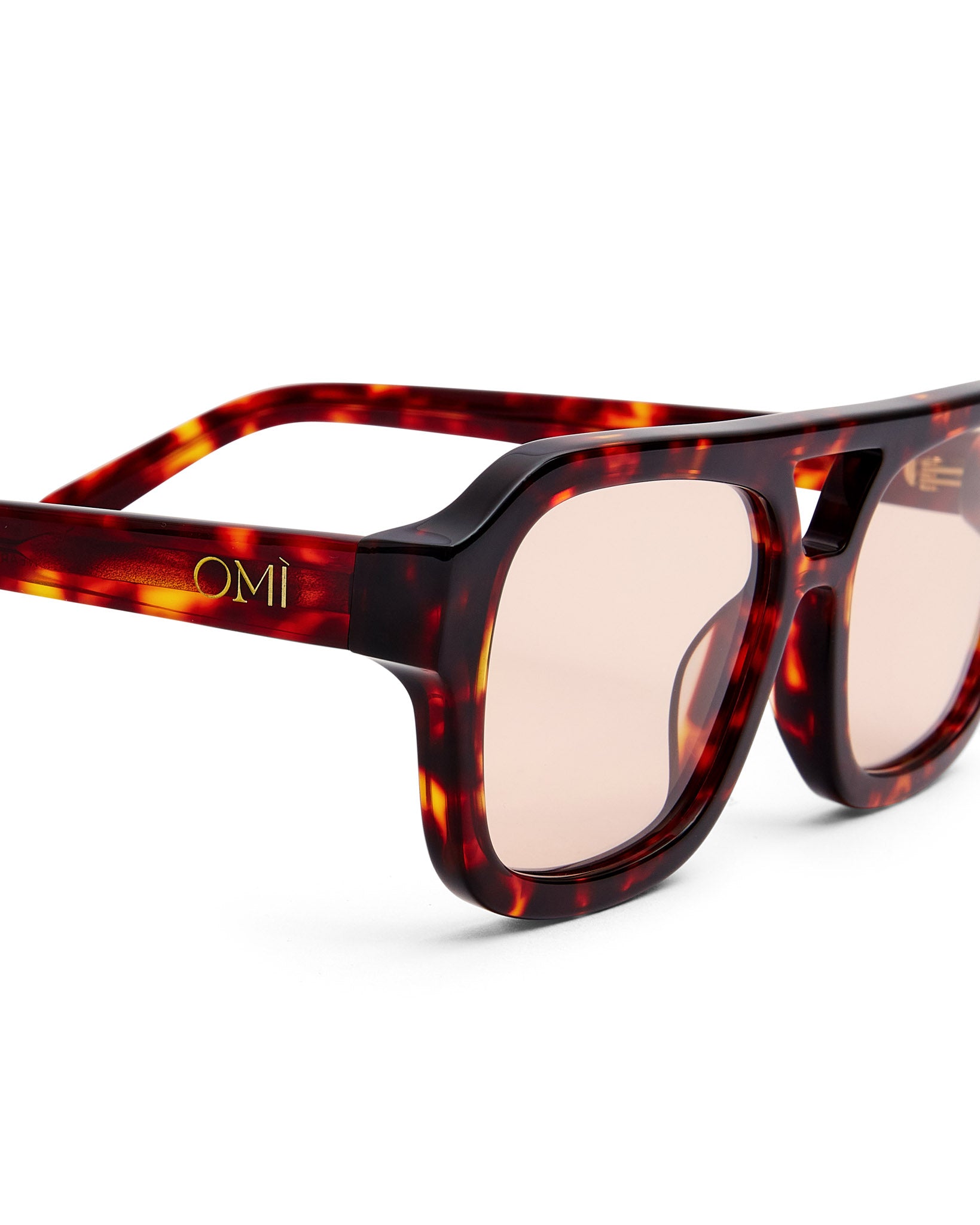 Marilyn Tortoise & Light Orange Sunglasses