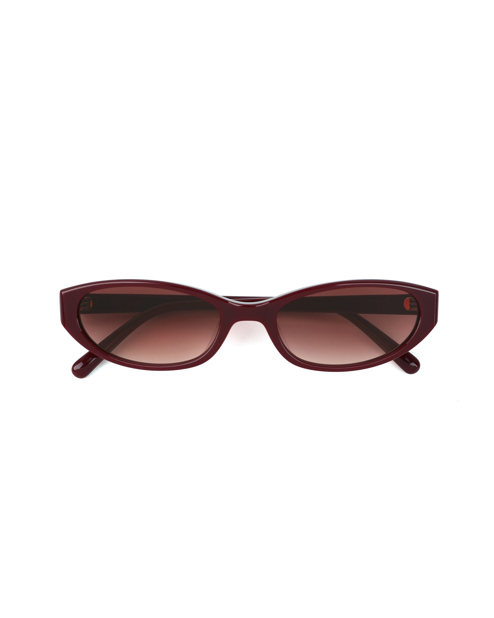 Margot Burgundy Sunglasses (Pre-Order)