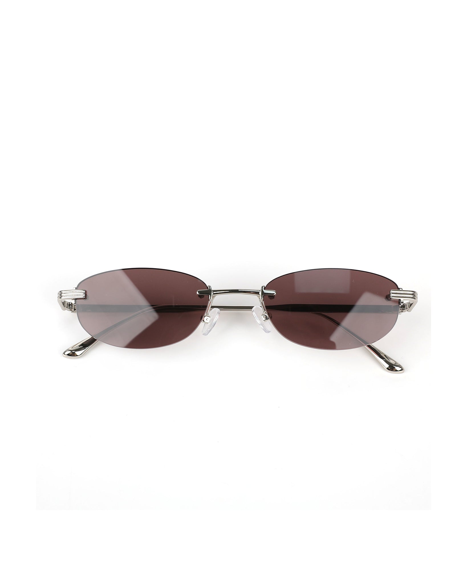 Nina Silver Frameless Sunglasses (Pre-Order)