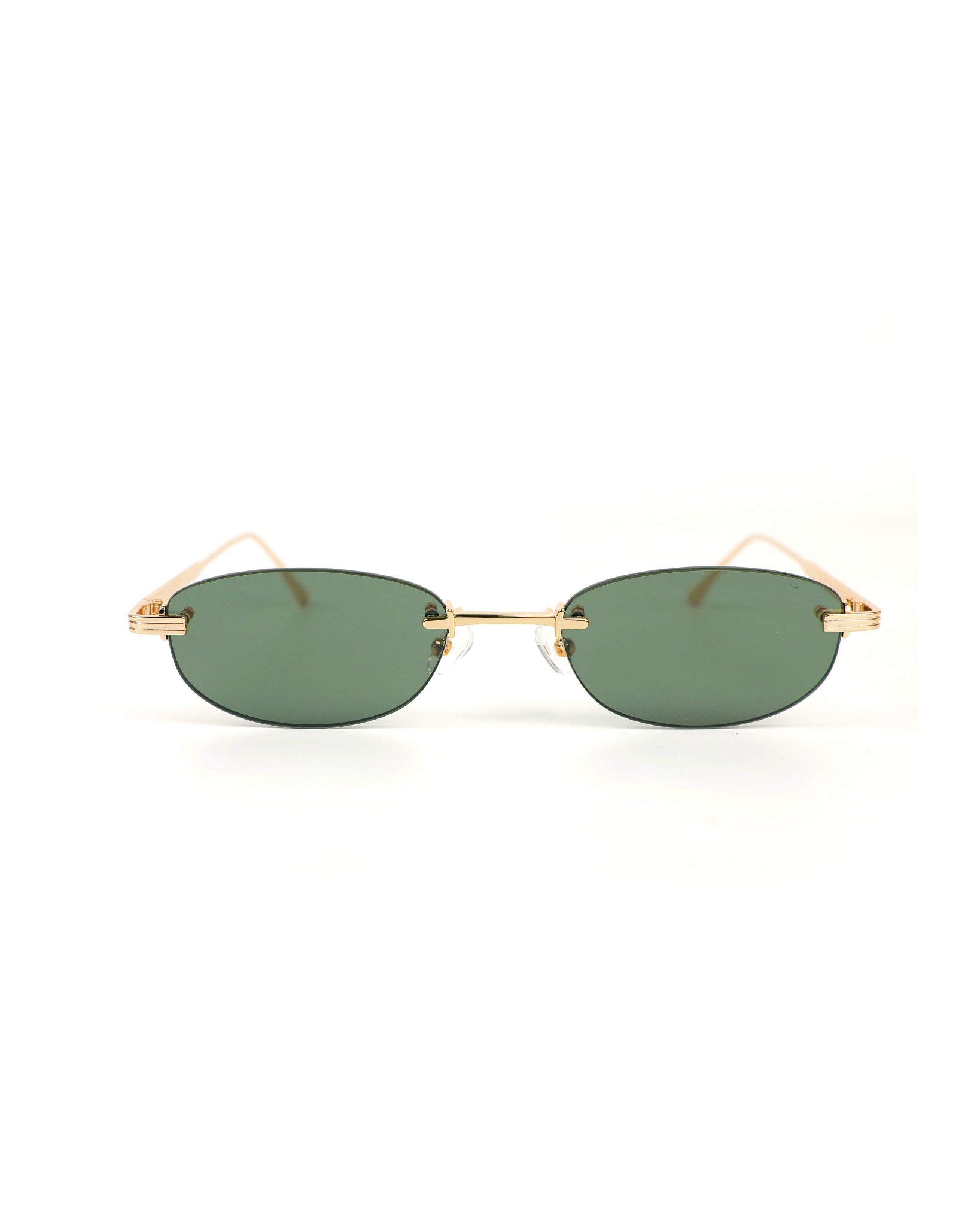 Nina Gold Frameless Sunglasses (Pre-Order)