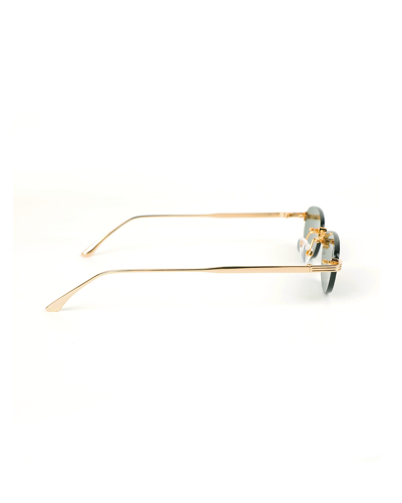 Nina Gold Frameless Sunglasses (Pre-Order)