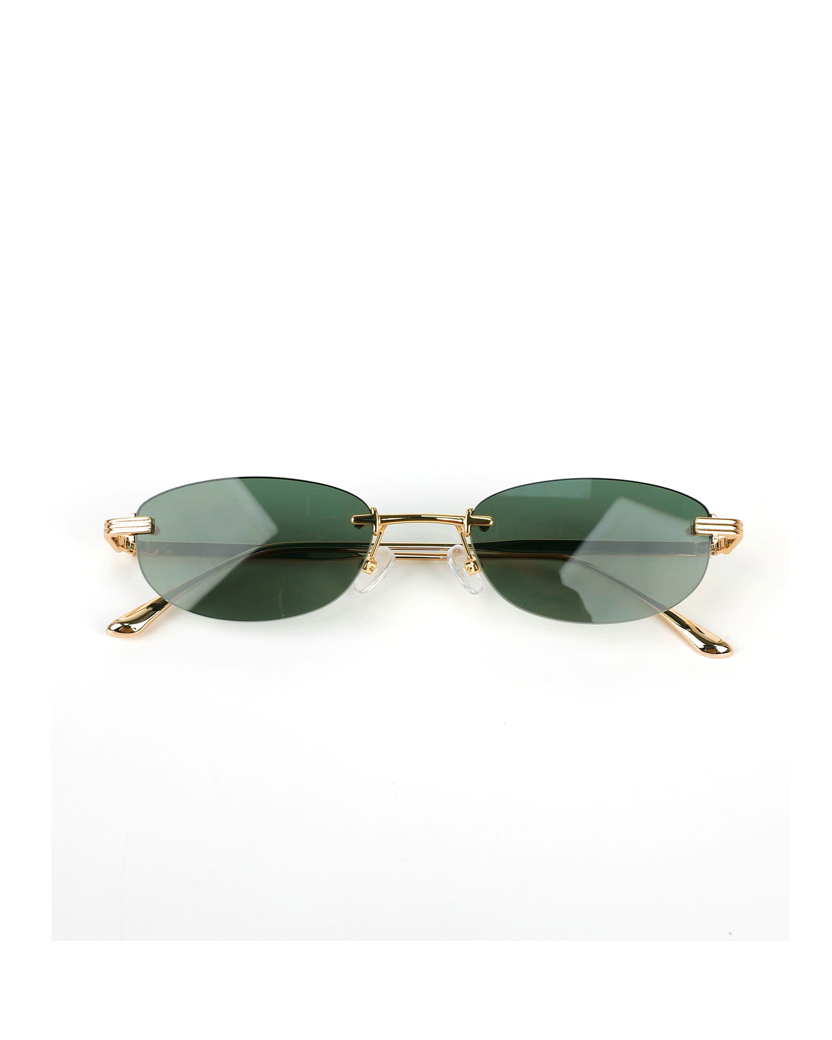 Nina Gold Frameless Sunglasses (Pre-Order)