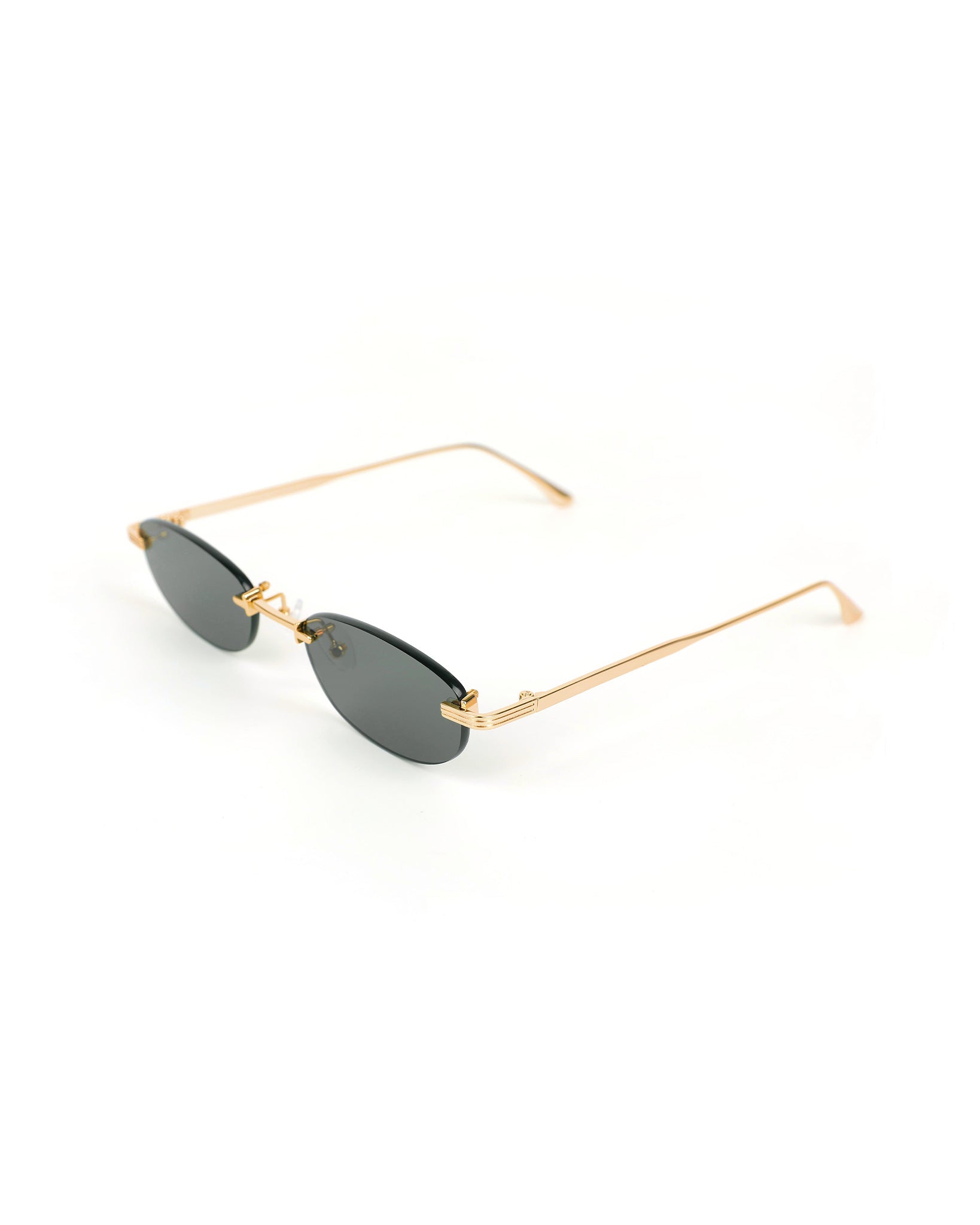 Nina Gold Frameless Sunglasses